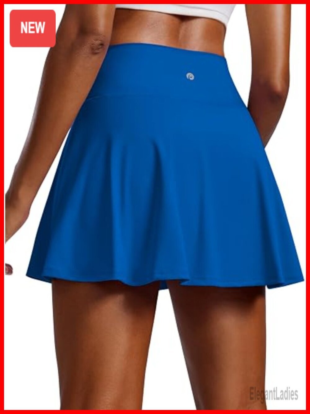 Pleated Tennis Skort with Pockets High Waisted Athletic Skirt for Golf Running